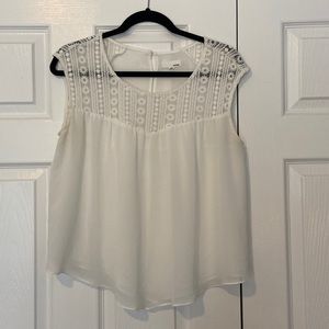White Garage Lace Shirt